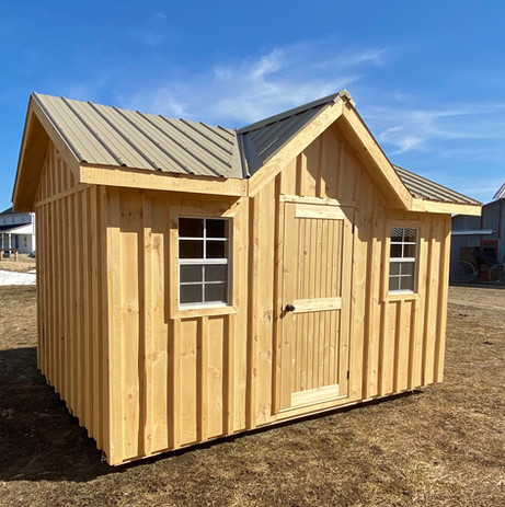 Panoramic View Cedar Barrel Saunas