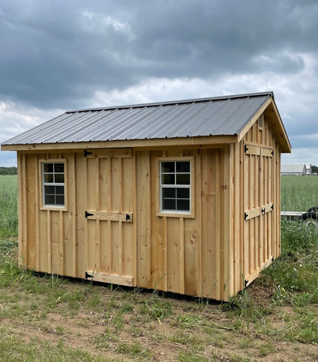 Panoramic View Cedar Barrel Saunas