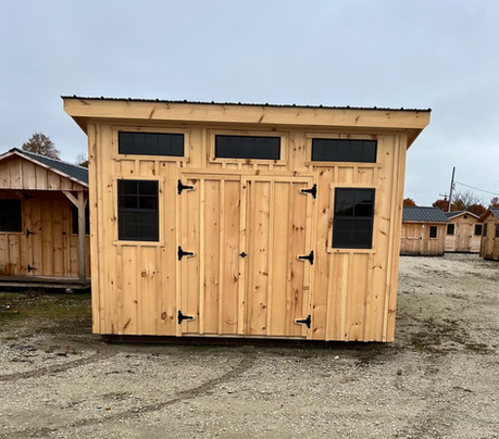 Panoramic View Cedar Barrel Saunas